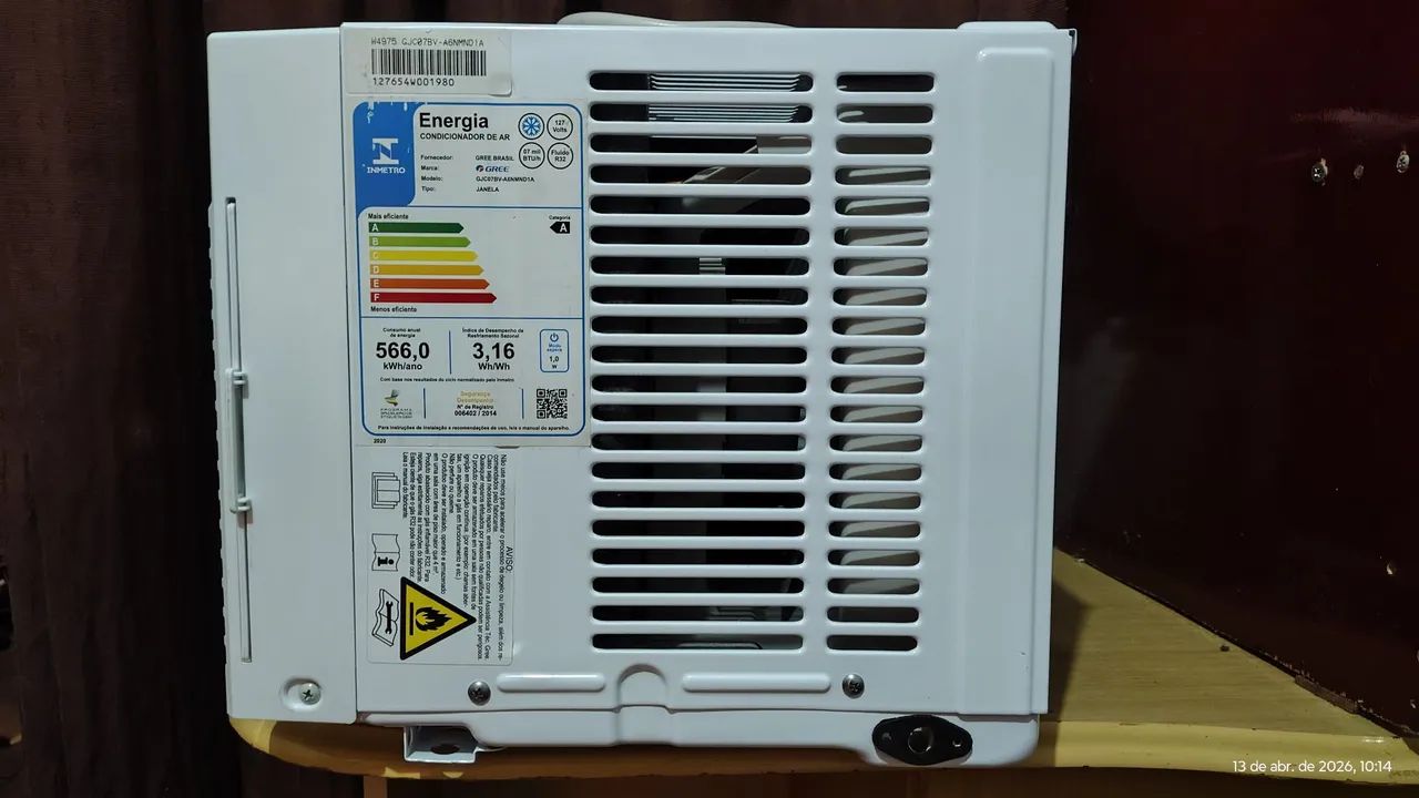 Ar condicionado 7.5 BTUs 127v - Foto 3
