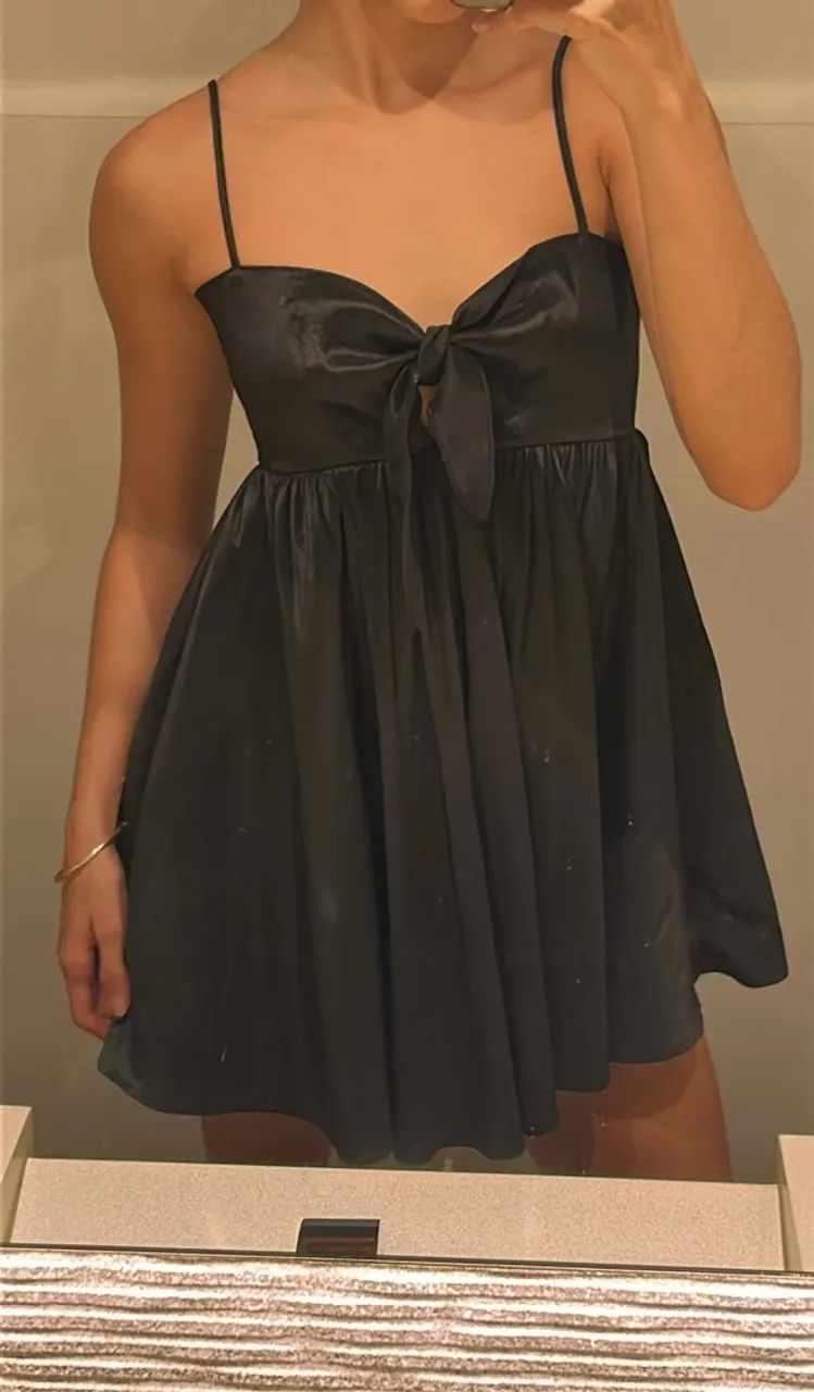Vestido mirak preto