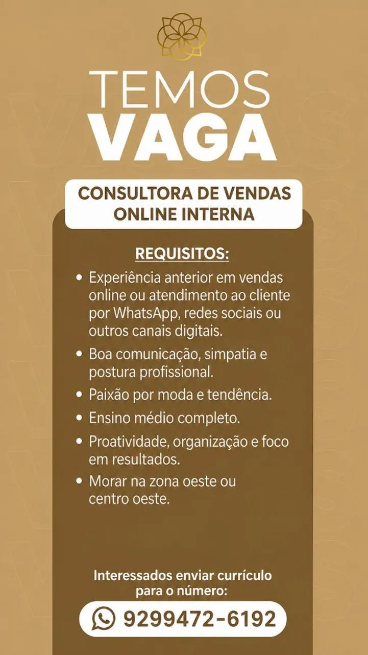Vaga de emprego
