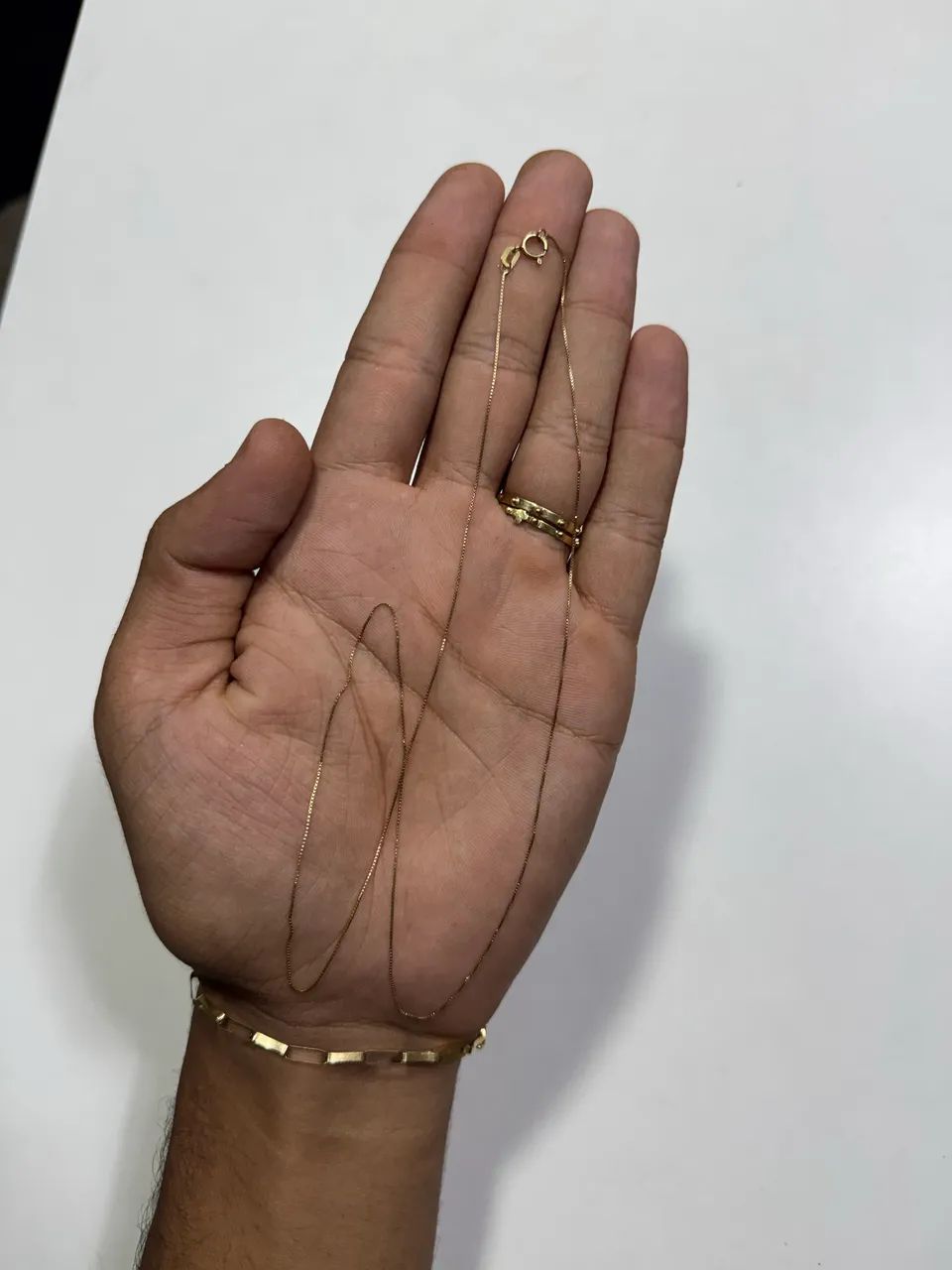 ANEL PULSEIRA E CORRENTE OURO 18k - Foto 4