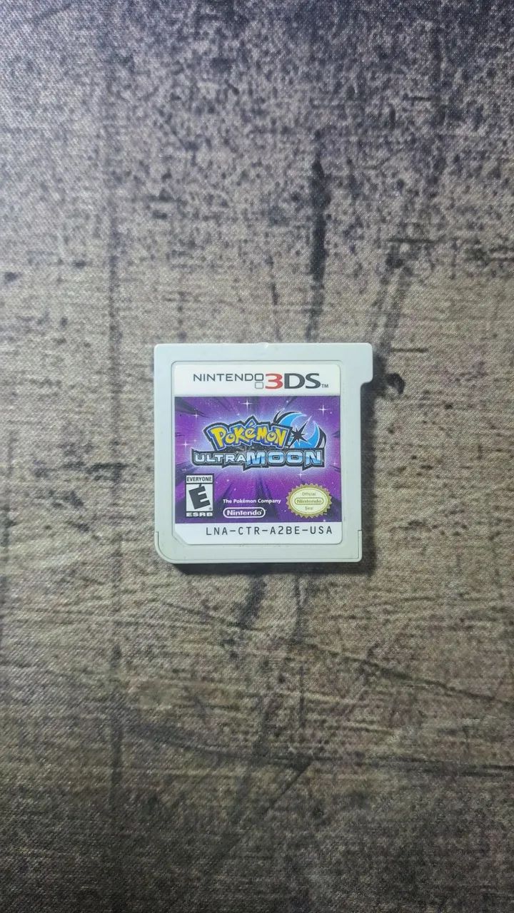 Pokémon ultra Moon - jogo de 3ds