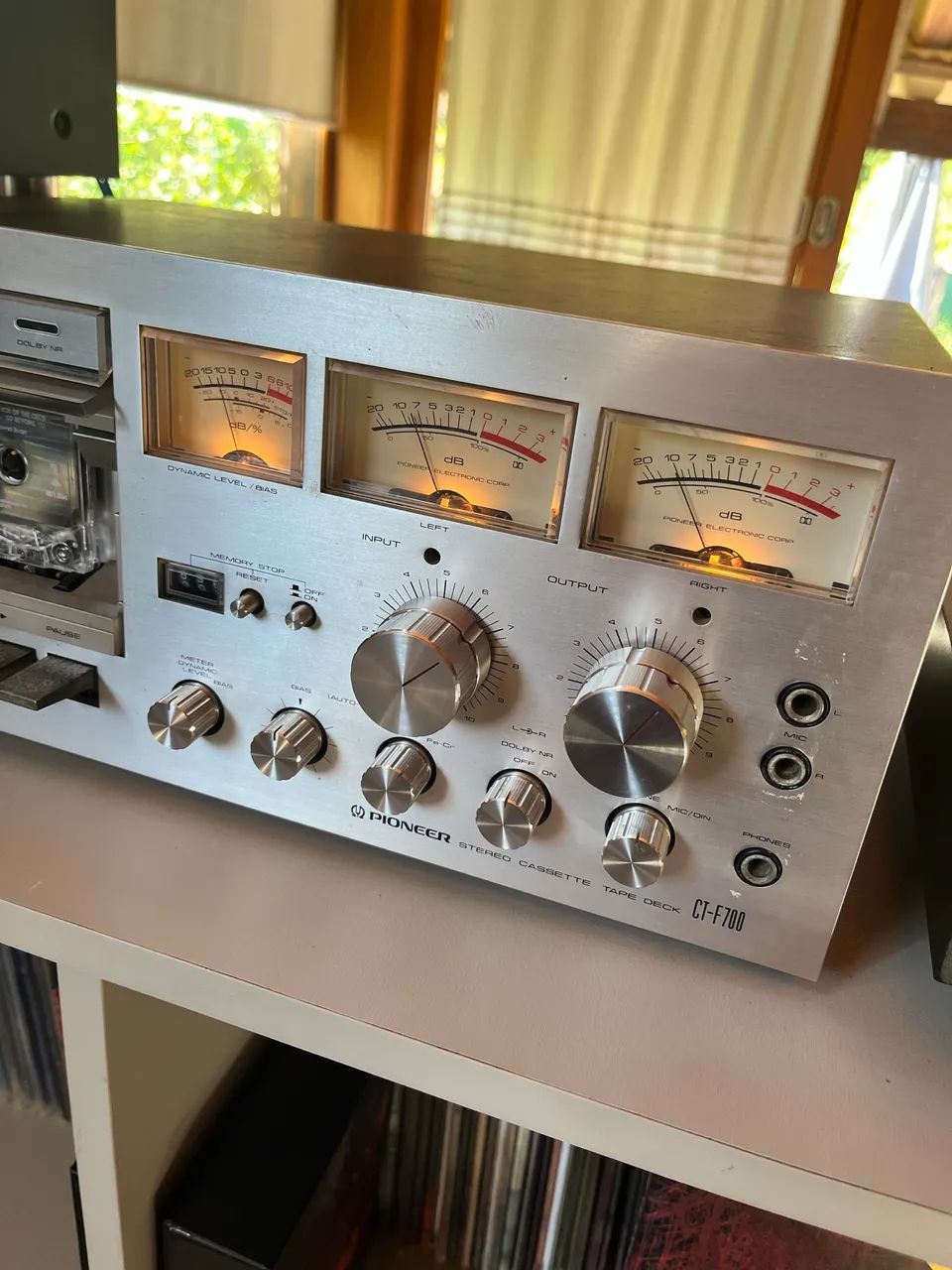 Tape Deck Pioneer CT F700 lindo e raro! - Foto 2
