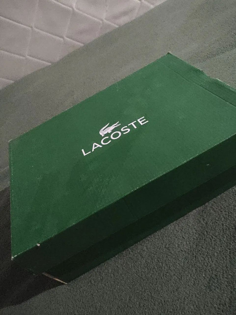 Tênis Lacoste verde escuro 