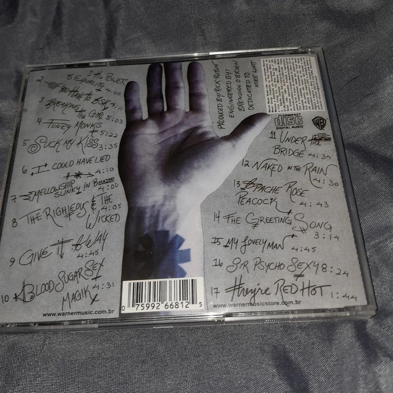 CD Red hot chikki peppers- Red blood - Foto 3
