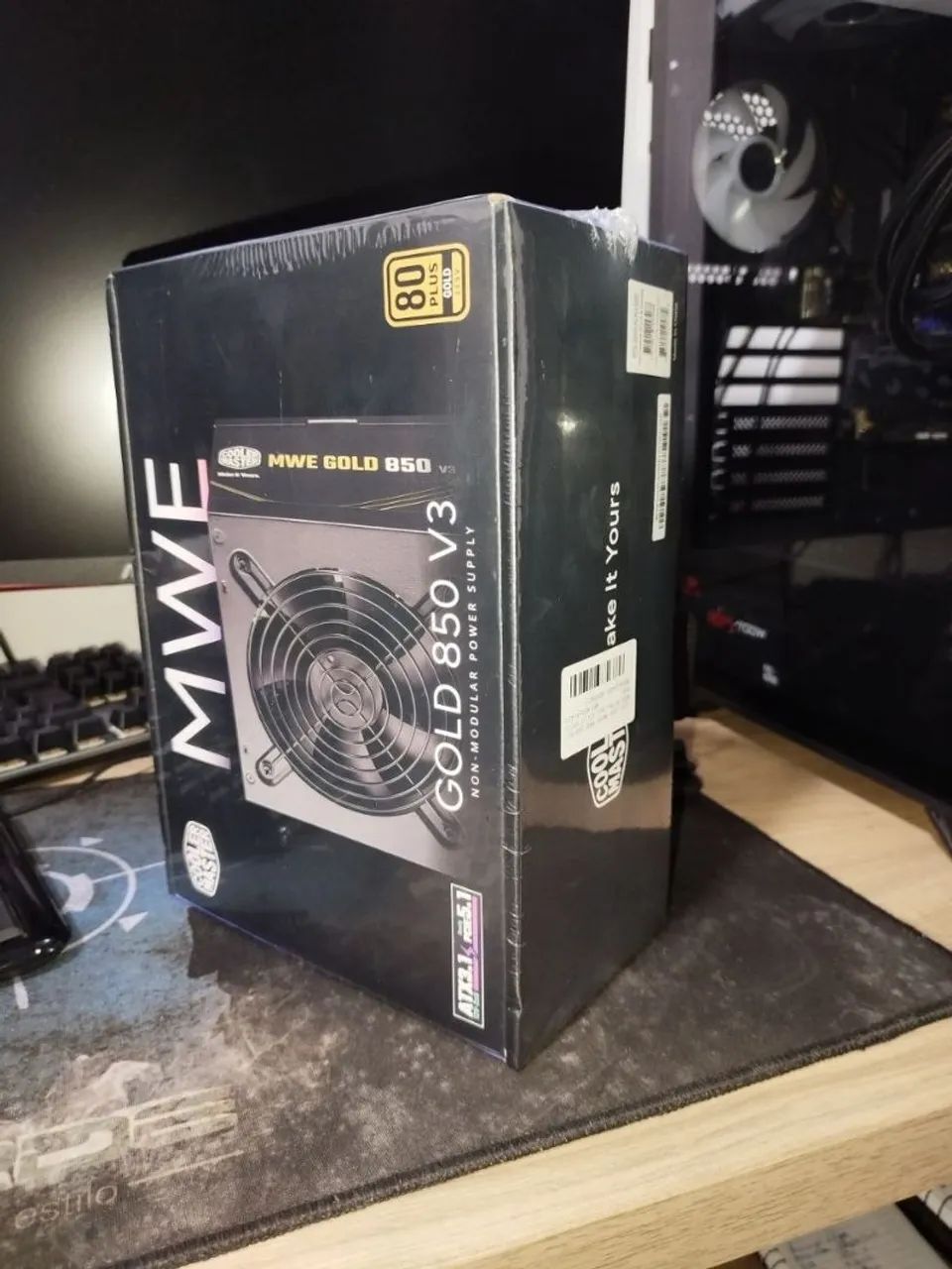 Fonte Cooler master mwe 850w 80plus gold - Foto 3