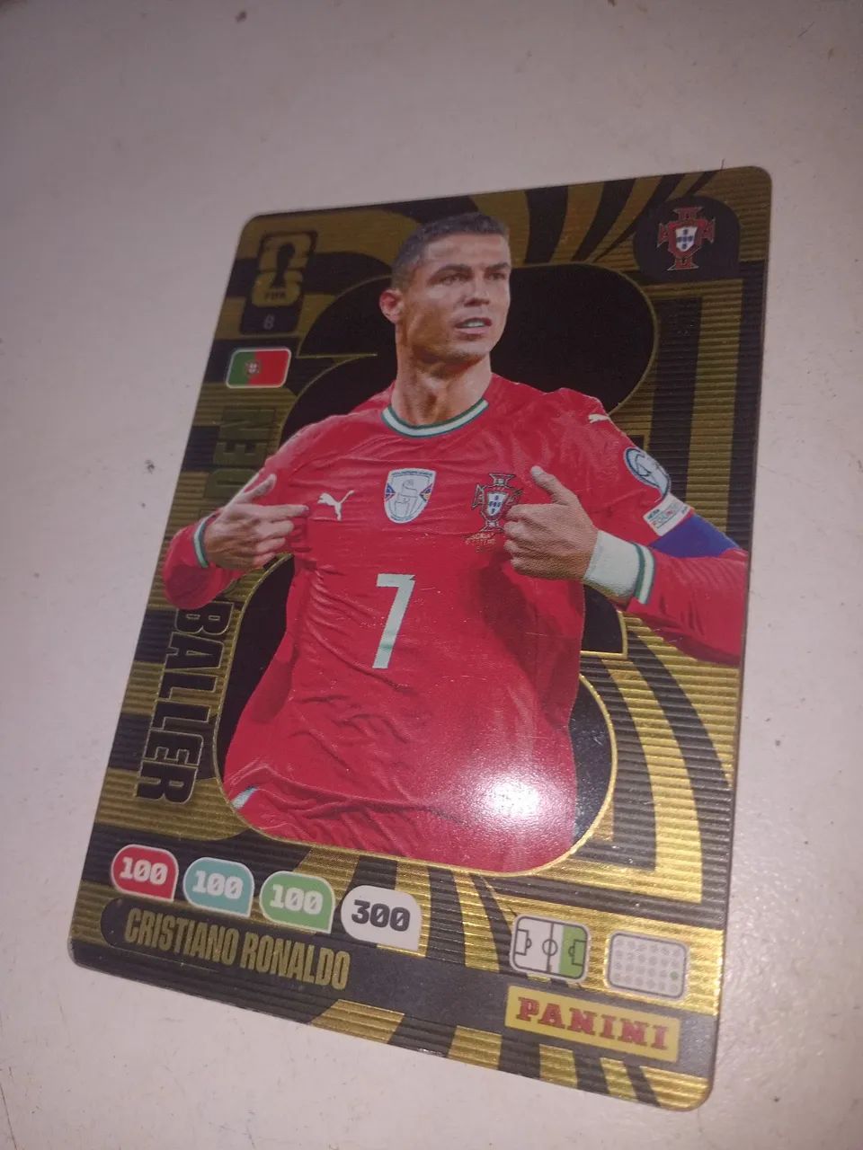 Carta Dourada do Cr7 copa de 2026?