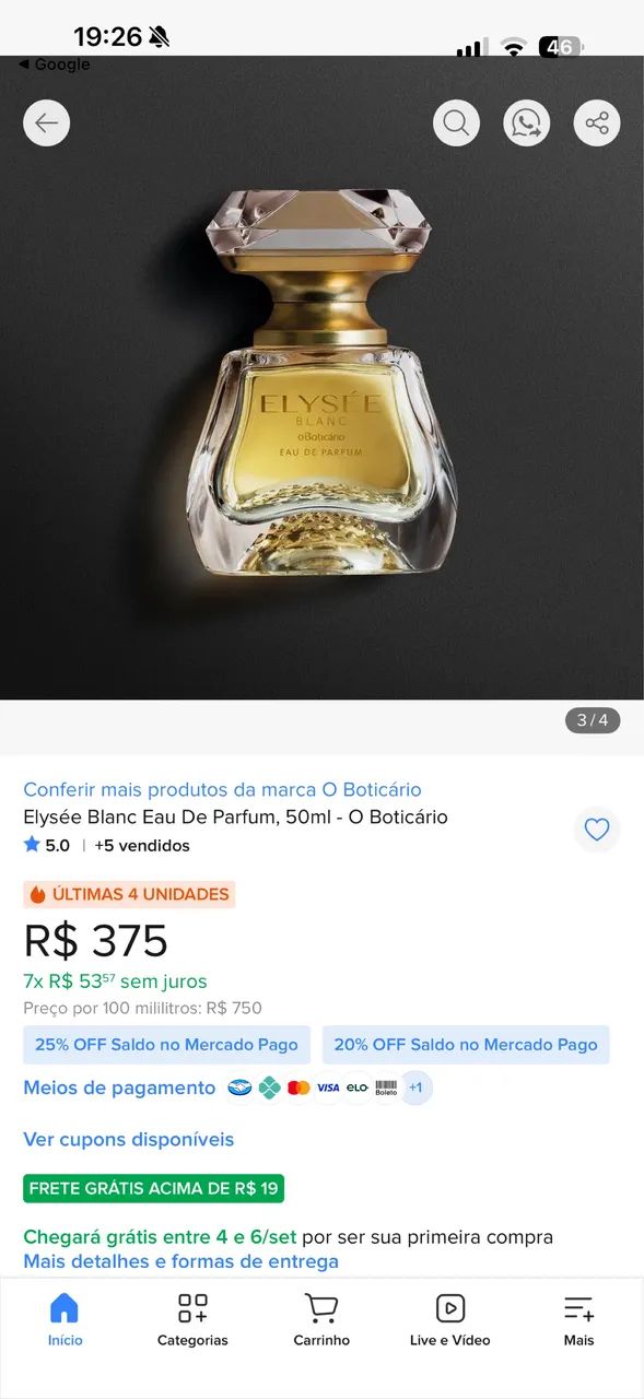 ELYSÉE BLANC O Boticário  - Foto 2