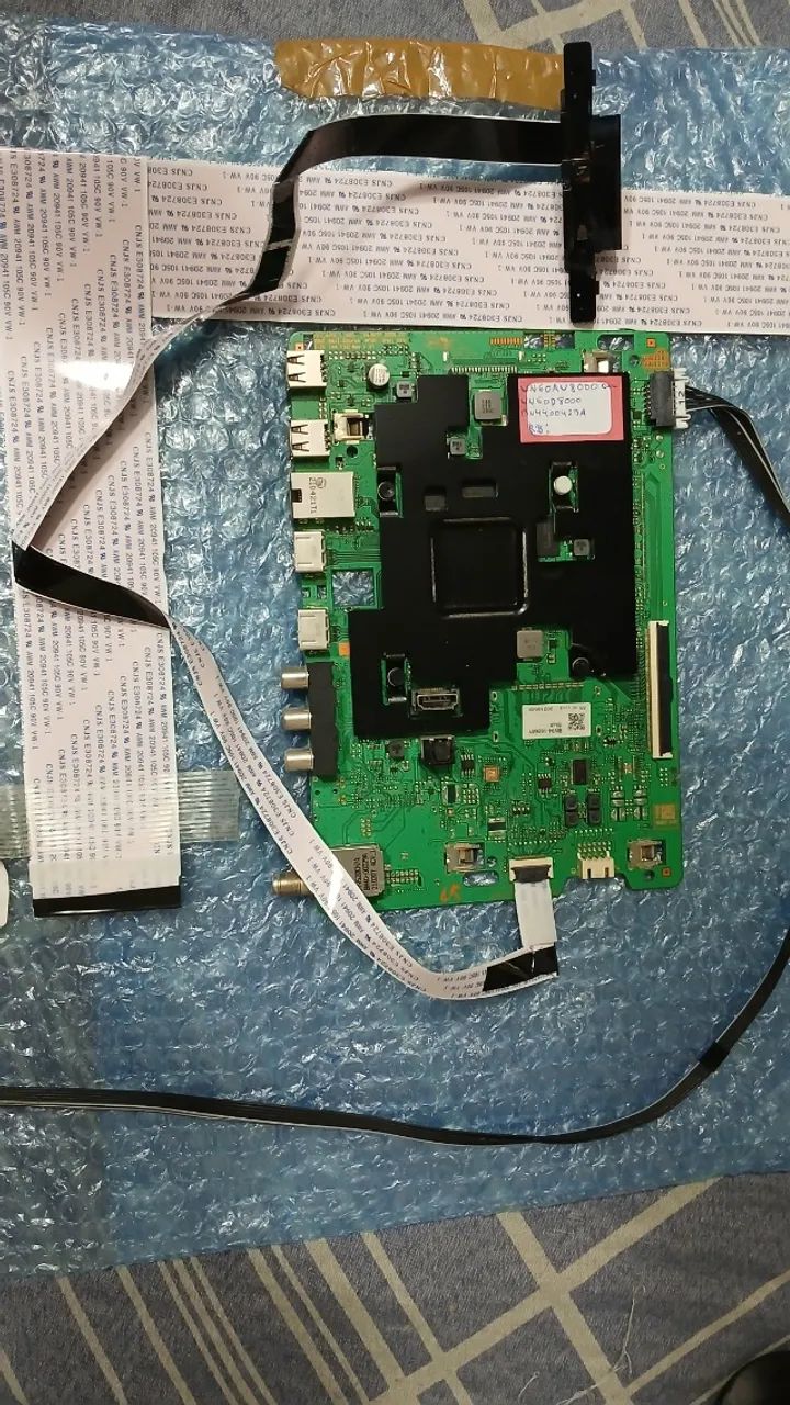 Placa principal nova e completa para tv samsung mod: UN60AU8000