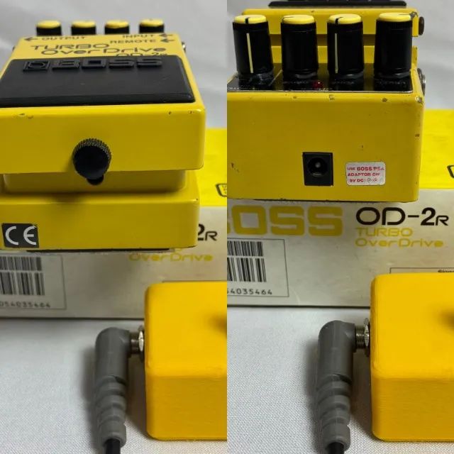 Pedal Boss OD-2R Turbo Overdrive + Switch Remote Personalizado