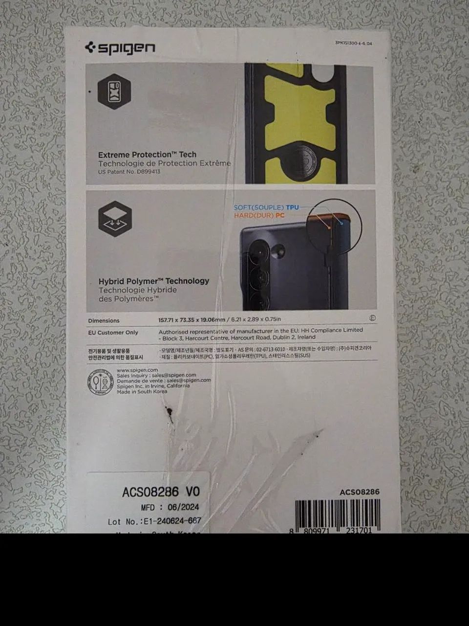 Capa Fold 6 Spigen Slim Armor Pro lacrada - Foto 2
