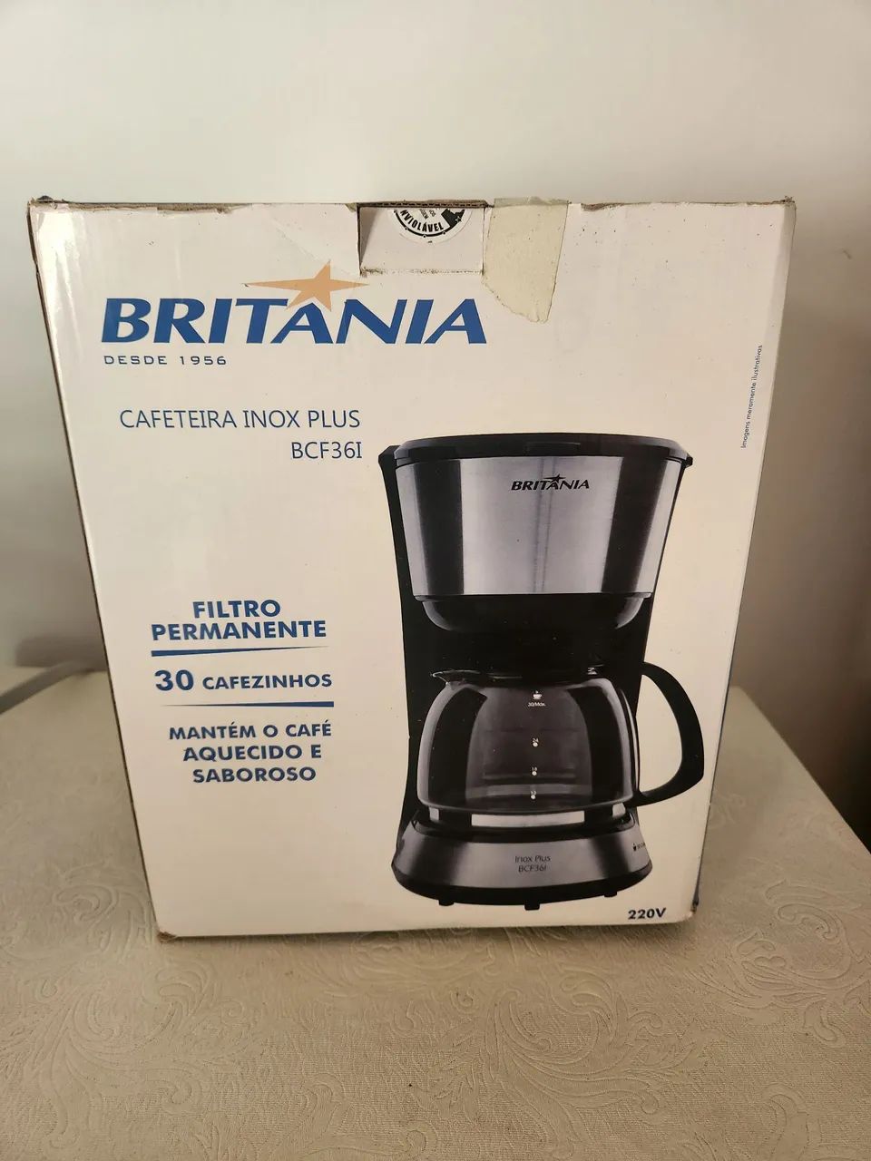 Cafeteira Britania Inox Plus BCF36I - Foto 2