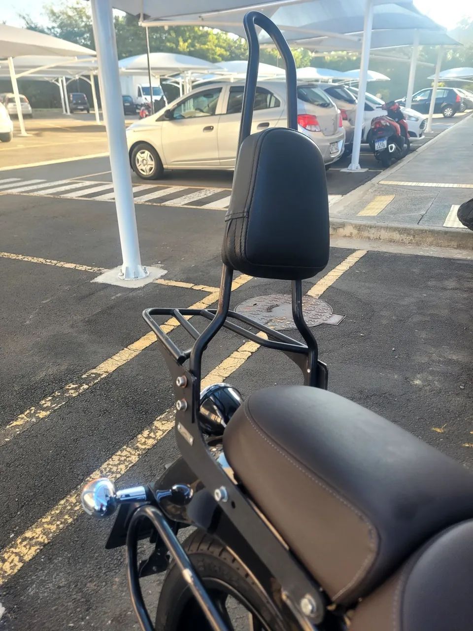 Sissy bar, mala central e lateral - Foto 4