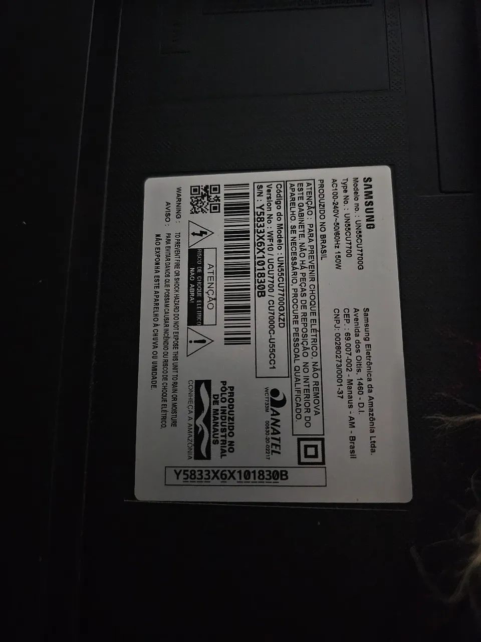 TV SAMSUNG 55 4K SEMI NOVA  - Foto 2