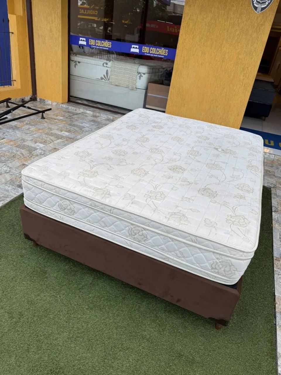 Cama Box Casal MAXFLEX USADO - ENTREGO  - Foto 4