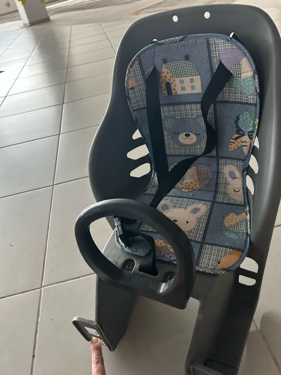 Suporte infantil para bike 