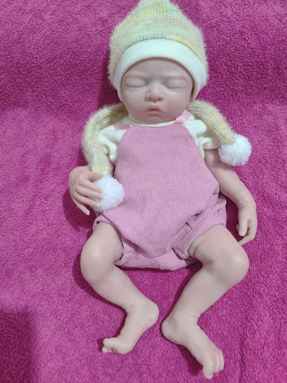 Bebê reborn de silicone sólido - Foto 3