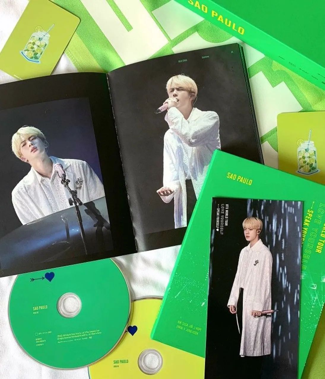 DVD BTS LOVE YOURSELF IN BRAZIL COMPLETO - Hobbies e coleções