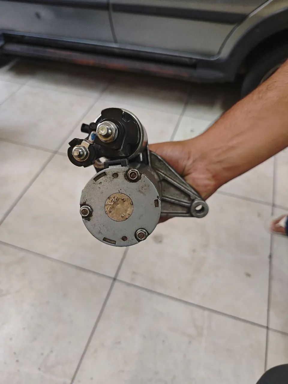 Motor de partida compatível para Fiat Argos, Cronos, Mobi e Strada - Foto 2