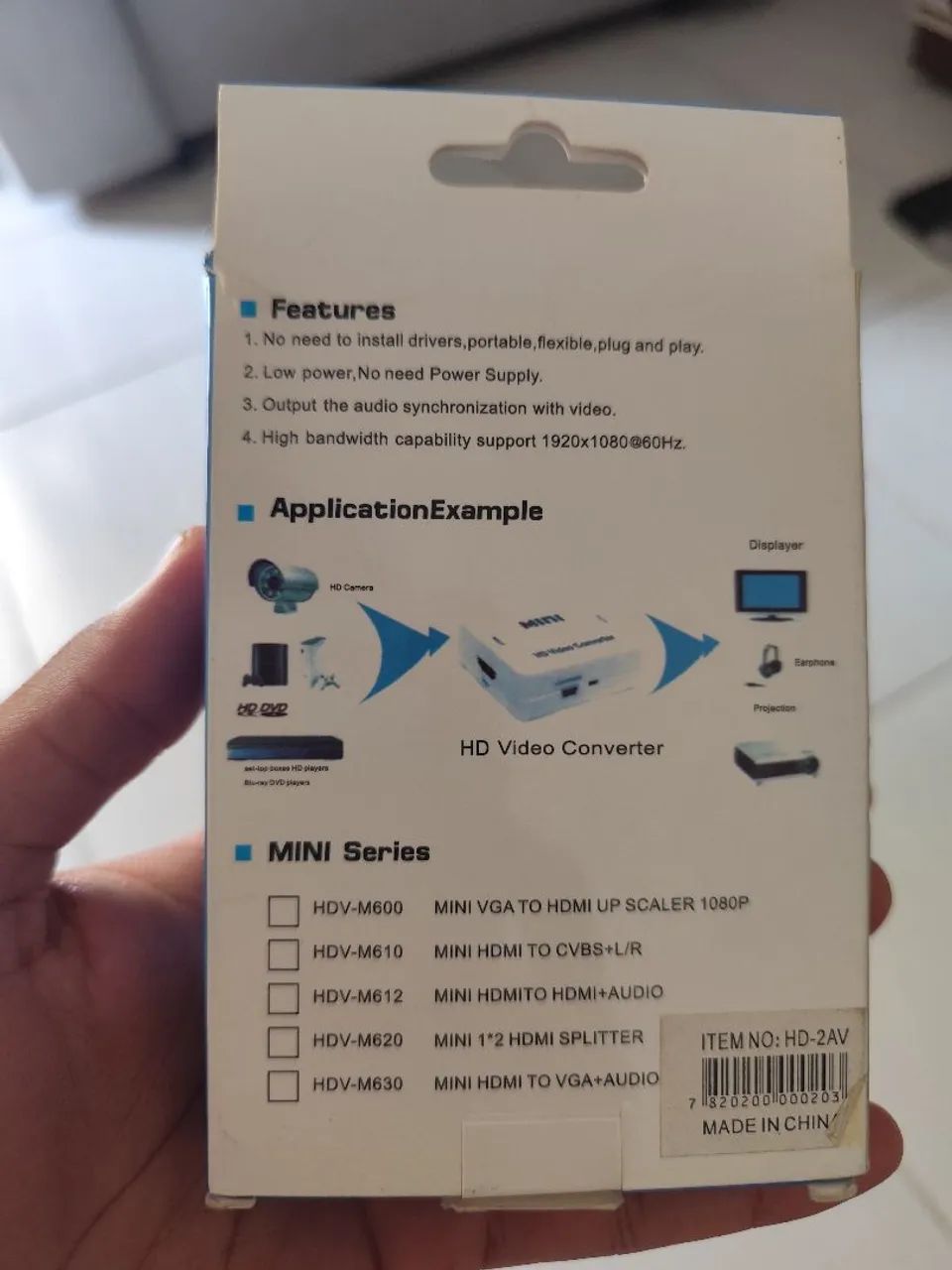 Conversor AV (RCA) para HDMI - Foto 4