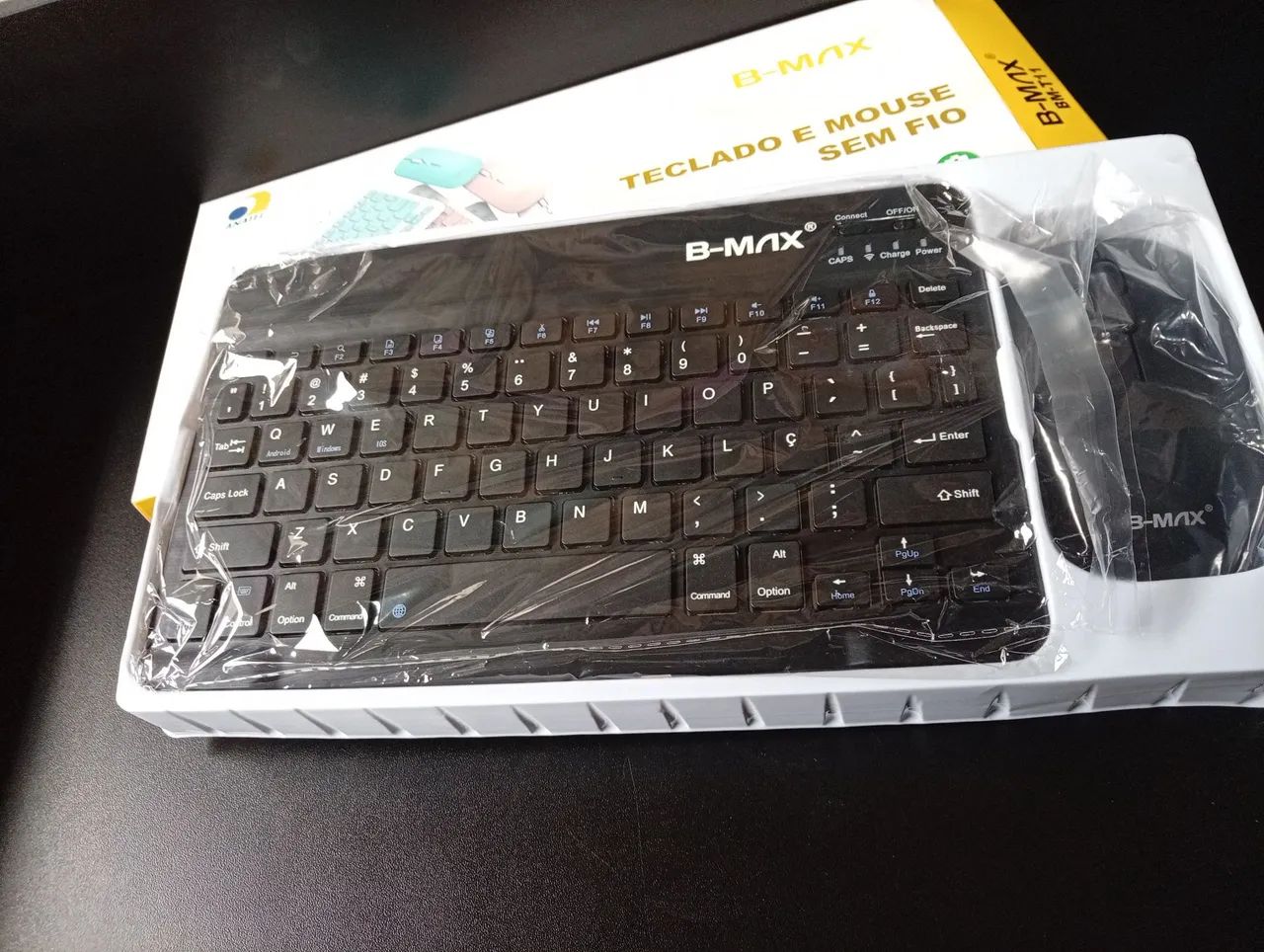 Teclado e mouse sem fio