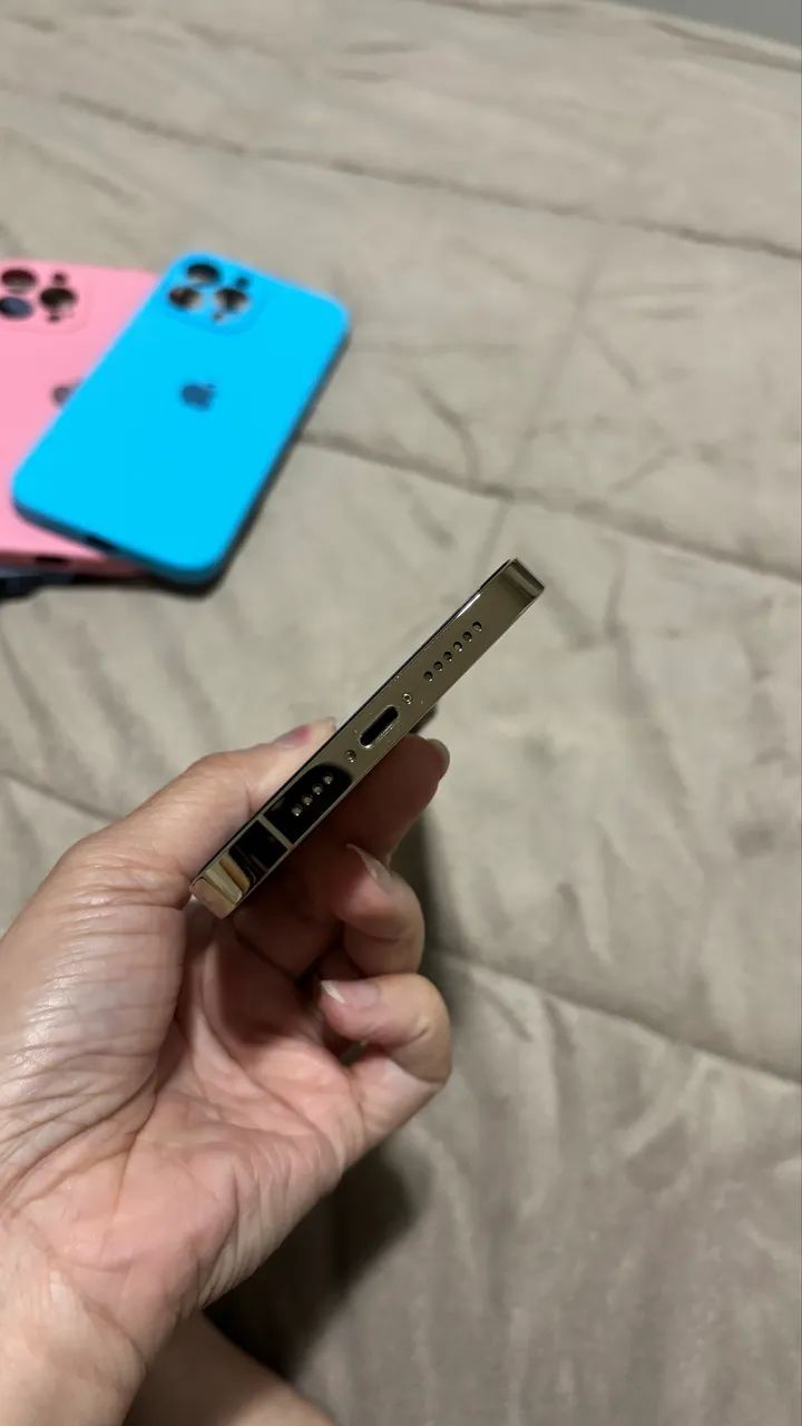 iPhone 13 Pro Max 256 GB Dourado - Excelente estado - Foto 2