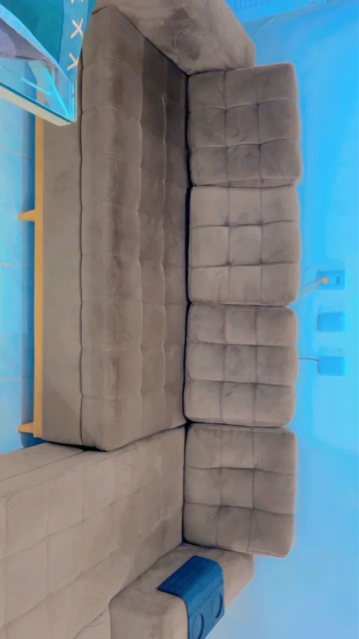 Sofá de 3 lugares + chaise