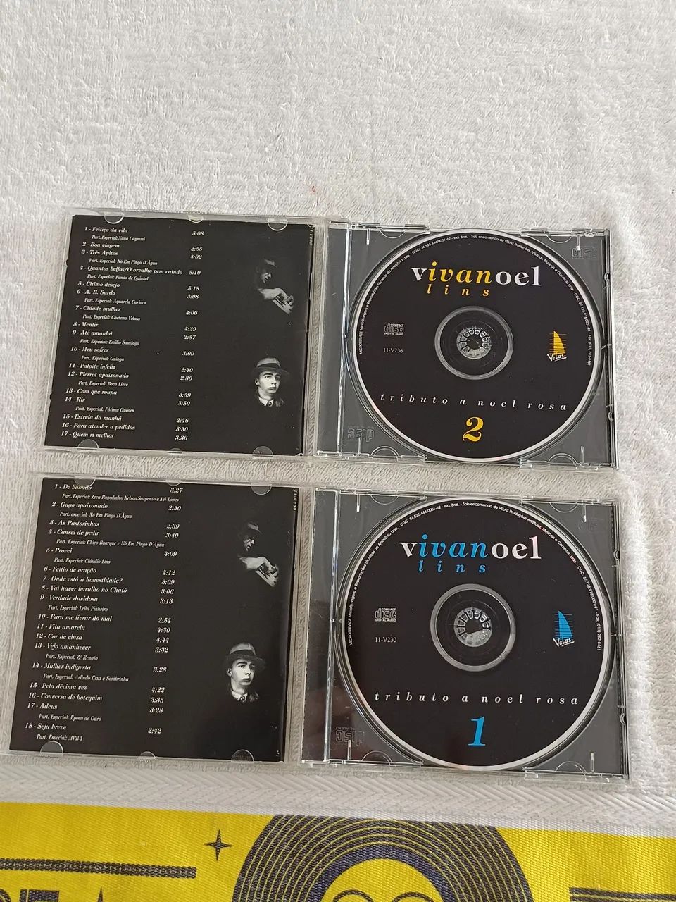 02 CD'S originais do Ivan Lins - Tributo a Noel Rosa - Foto 3