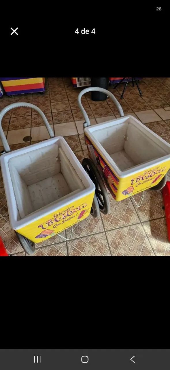 2 Carrinhos de sorvete thermo total  - Foto 4