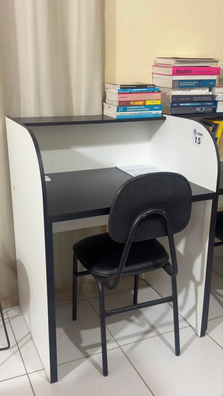 Mesa de estudos cabine  - Foto 2