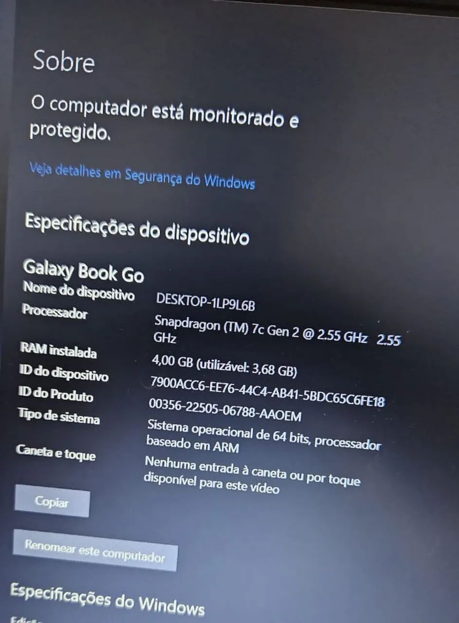 Notebook Samsung Galaxy Book Go - Foto 5