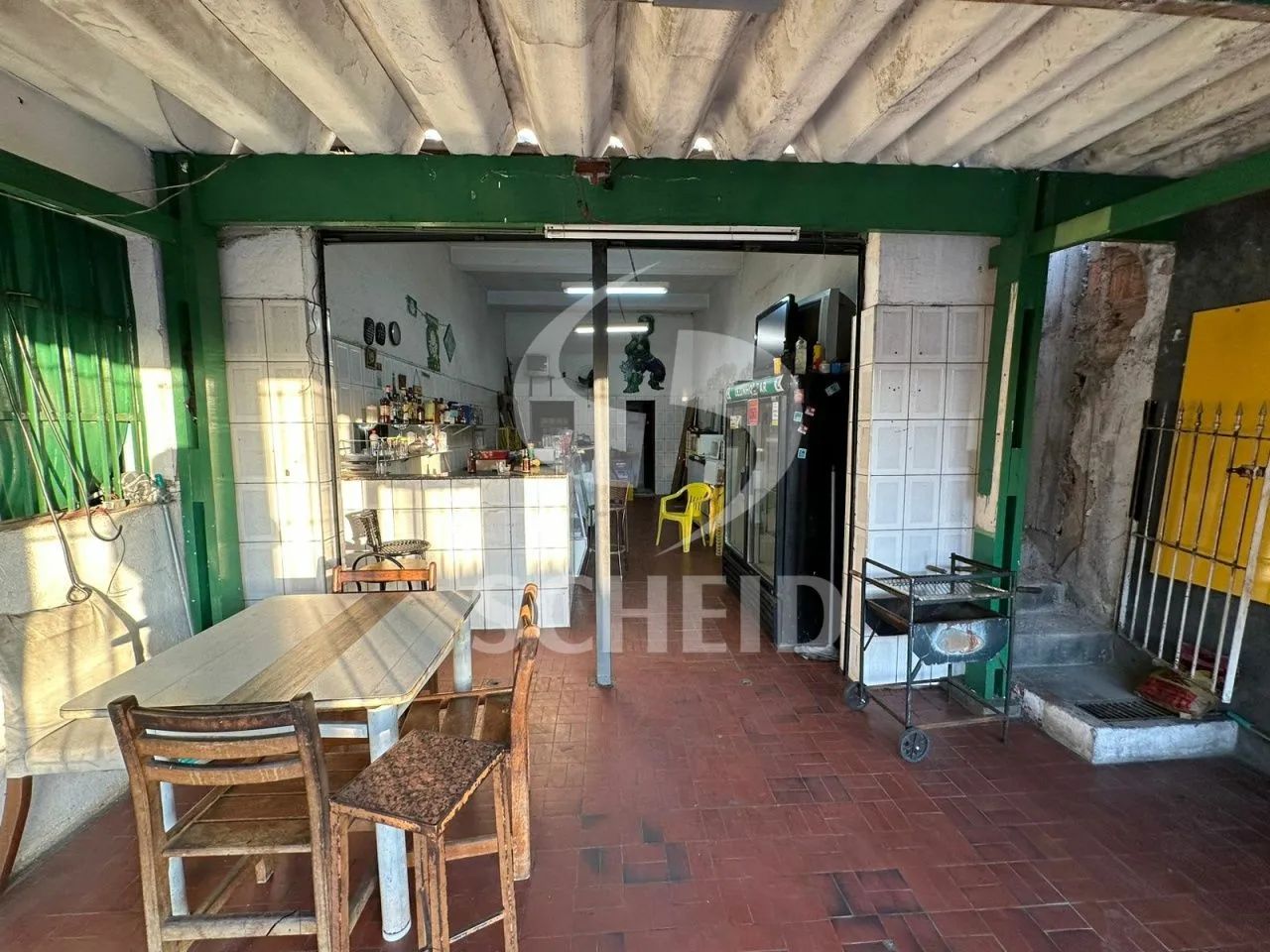SALA COMERCIAL COM CASA E TERRAÇO - 2 DORMS - SALA - COZINHA - Foto 3