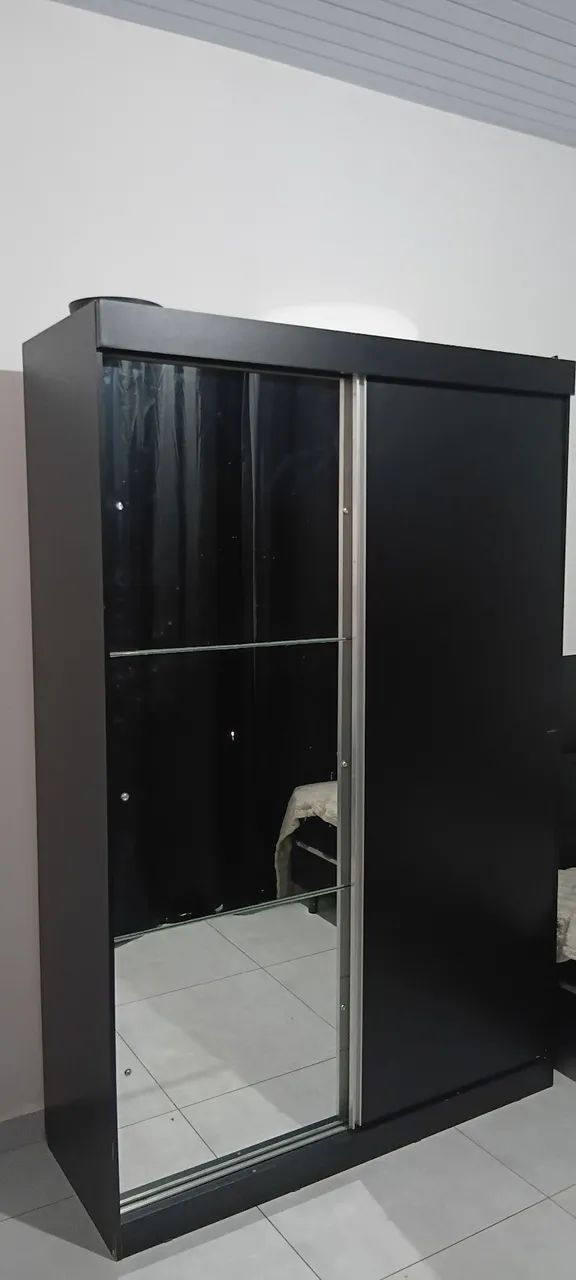 Guarda roupa solteiro preto - Foto 4