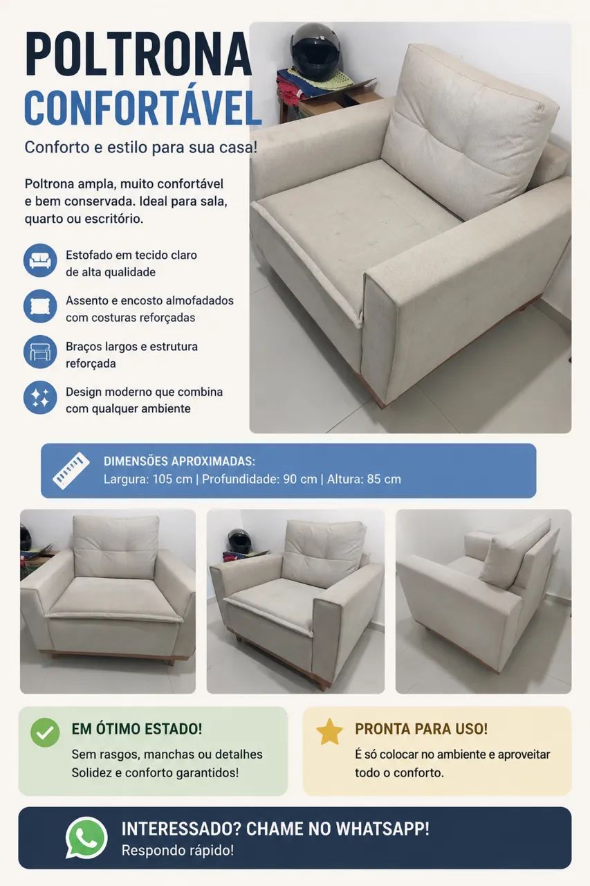 Poltrona Confortável 