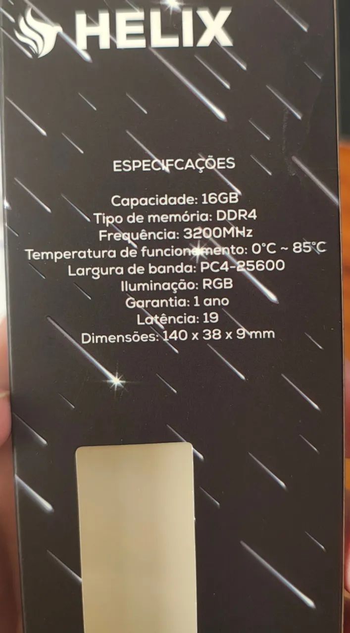Memória RAM 32 GB- Dois pentes de 16 GB - Com luz RGB - LEIA O ANÚNCIO POR FAVOR! - Foto 3