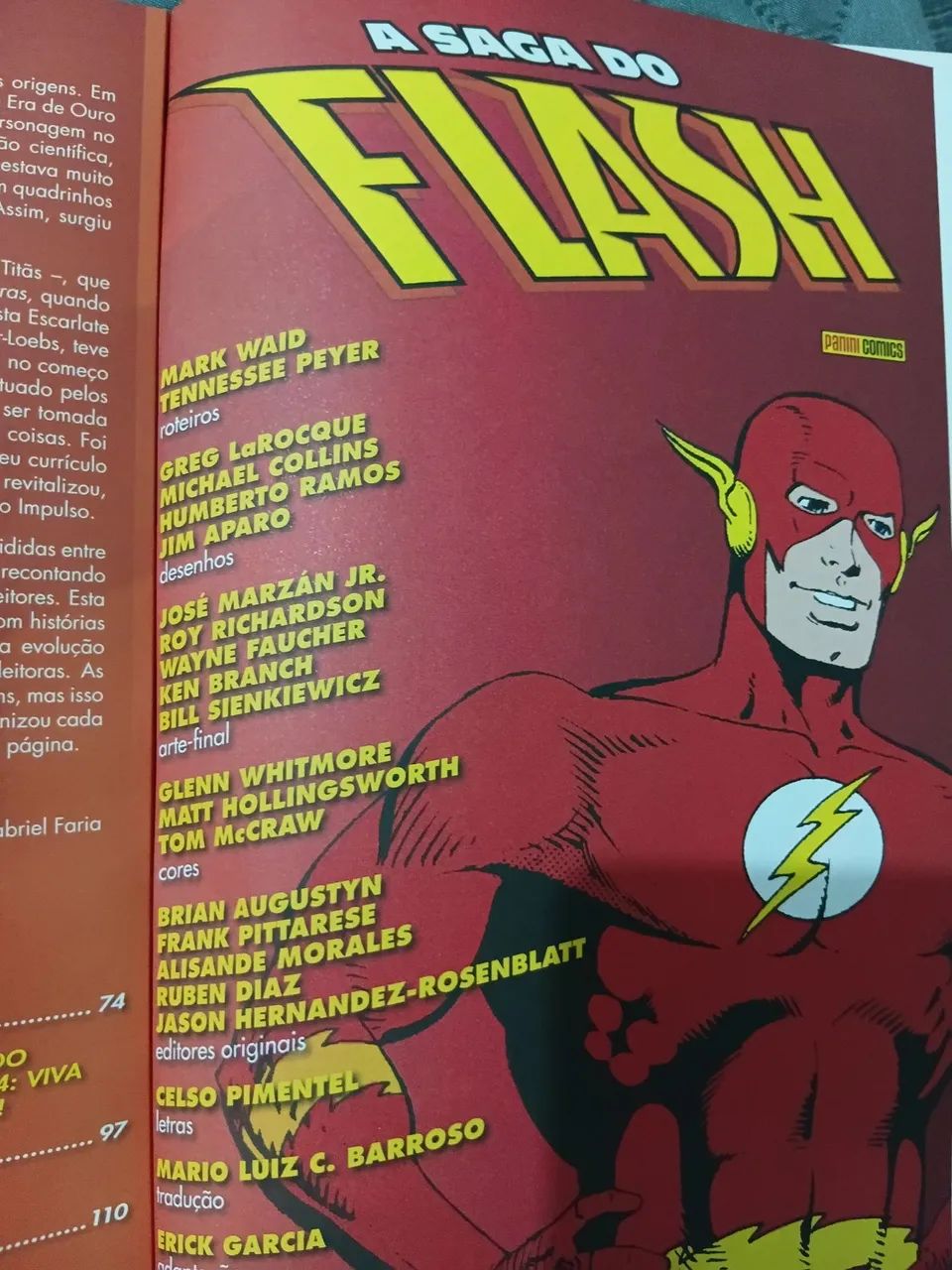 A Saga do Flash 1 - panini - Foto 3