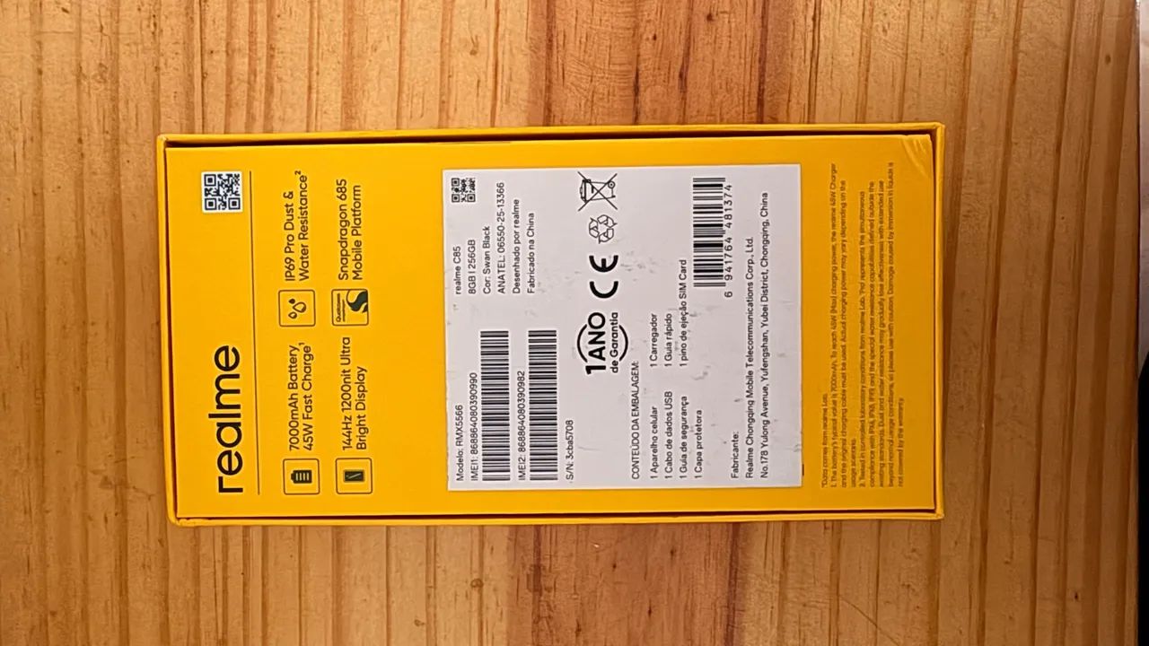 Celular Realme C85 - 8gb/256gb (novo) - Foto 5