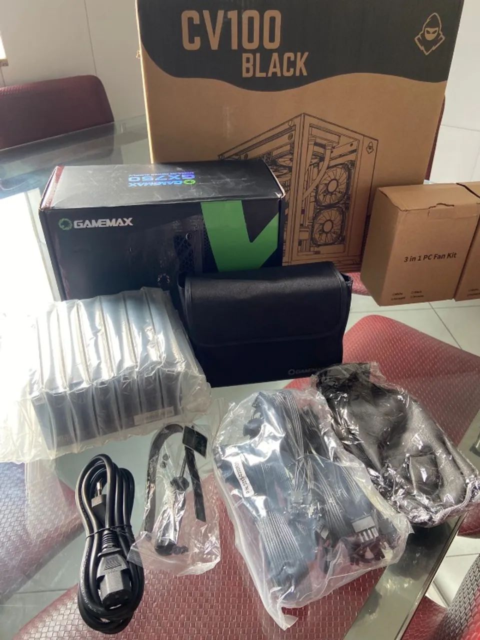 FONTE PC - Gamemax 750W Full Modular 60 Plus Gold