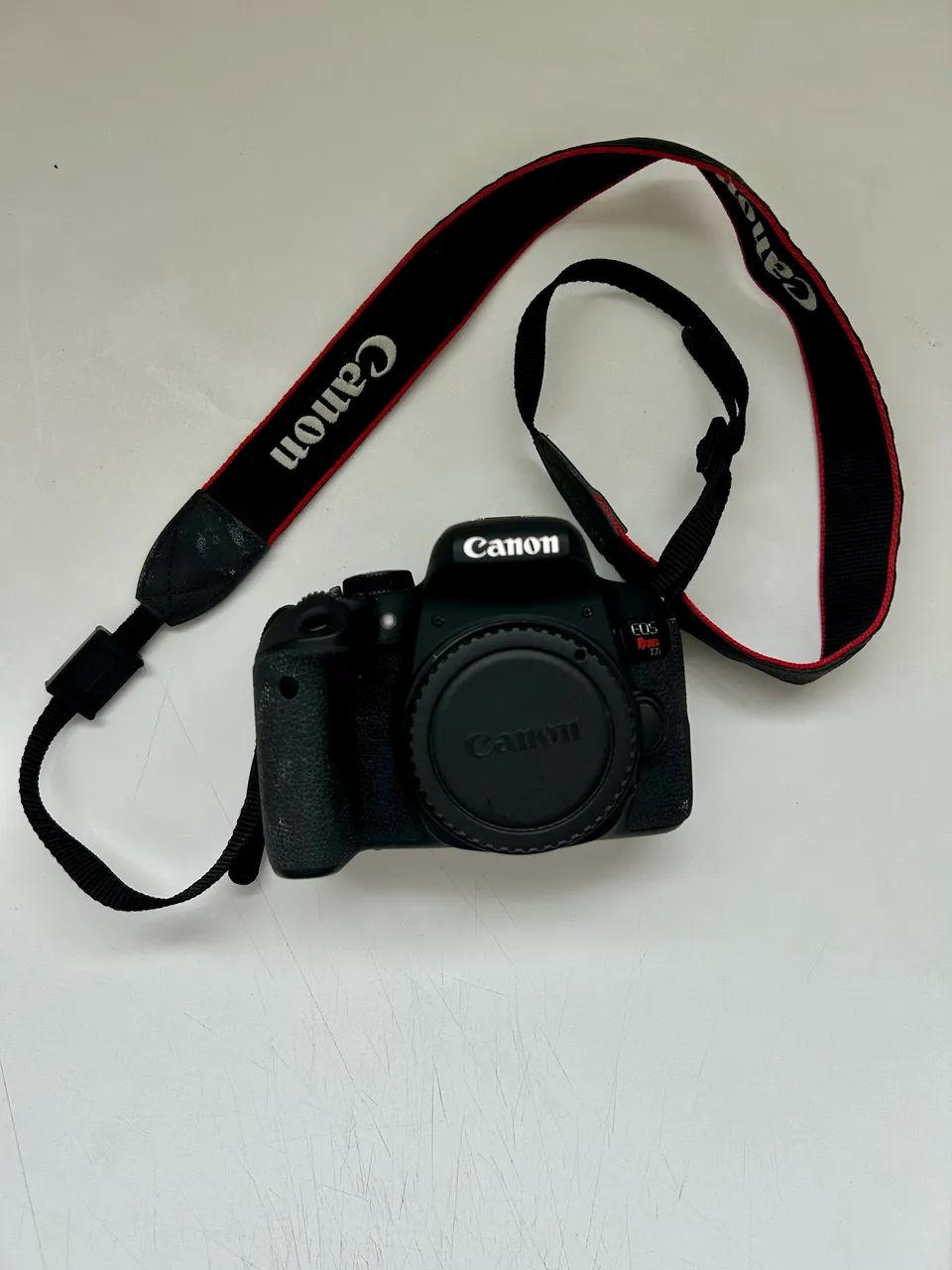 Canon T7i Preto Eos Rebel Kit 18-55mm + Cabo +cartão Memoria - Foto 4