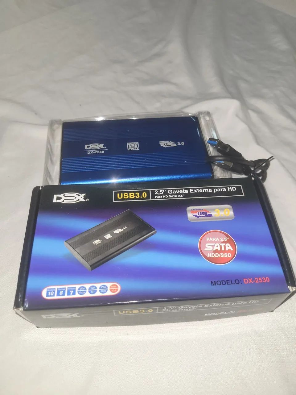 HD 1 TBs Externo com Case USB 3.0 - Foto 5