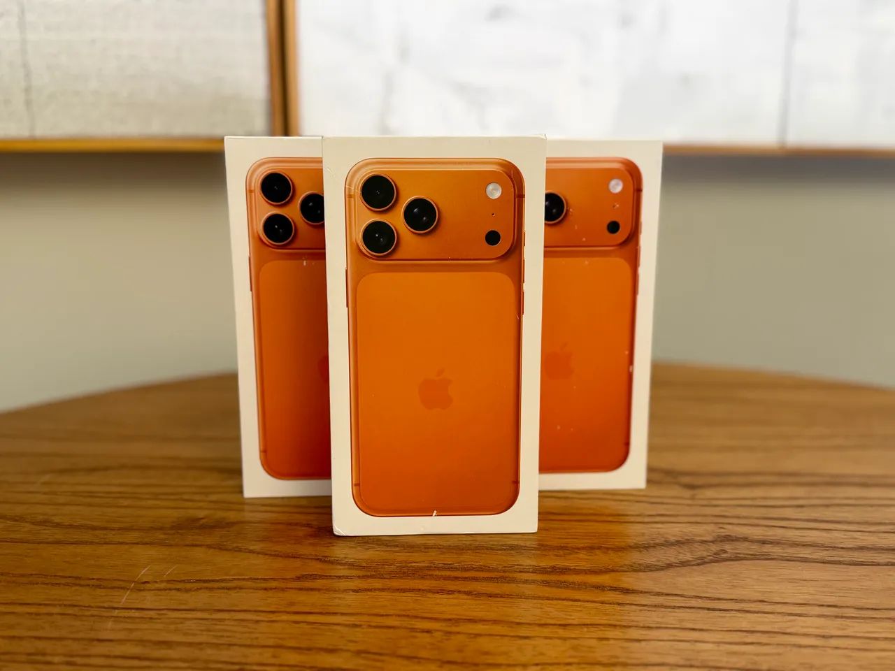 iPhone 17 Pro Max 256GB laranja 
