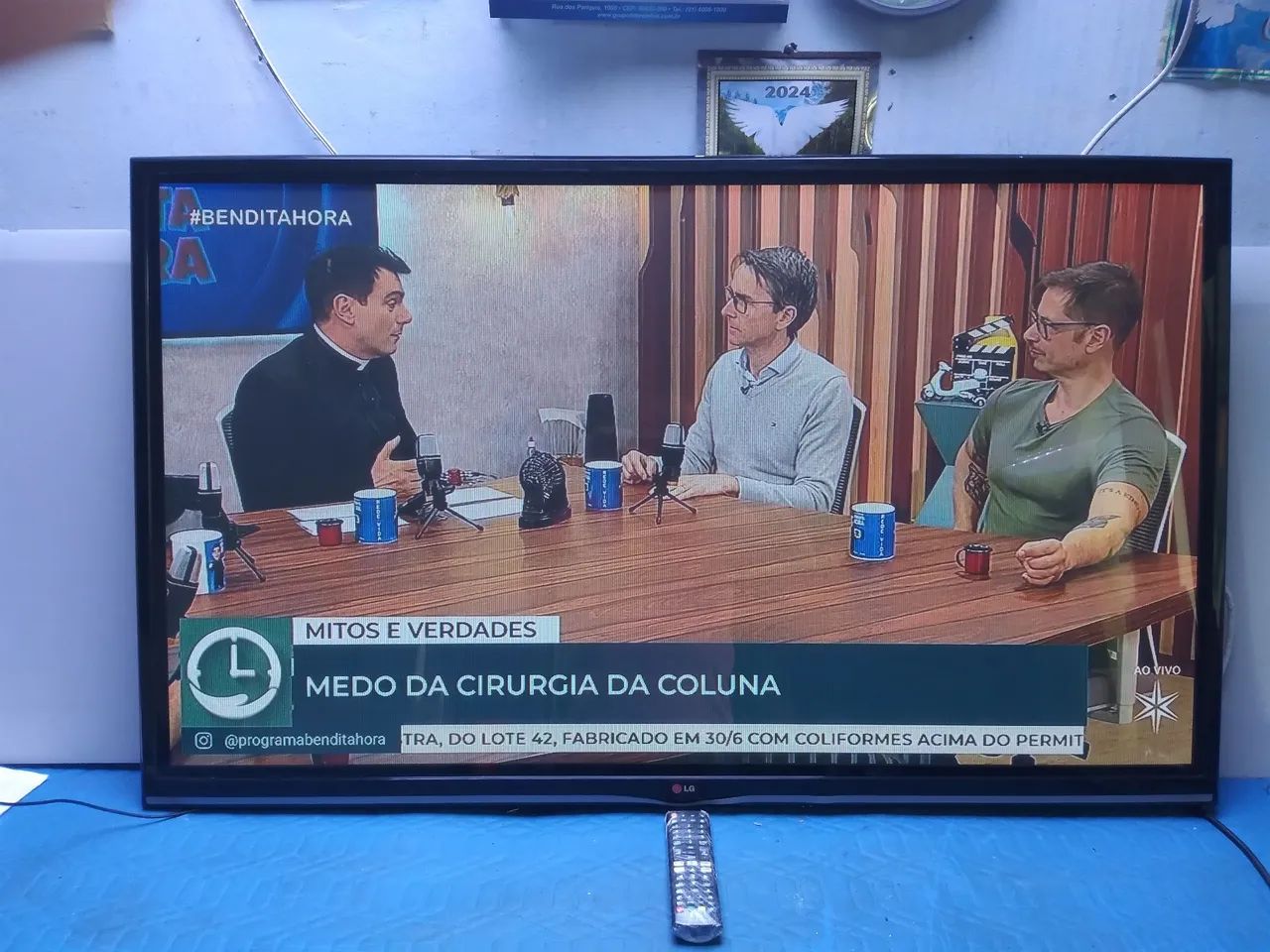 TV LG 50" PLASMA DIGITAL, NÃO É SMART! - Foto 4