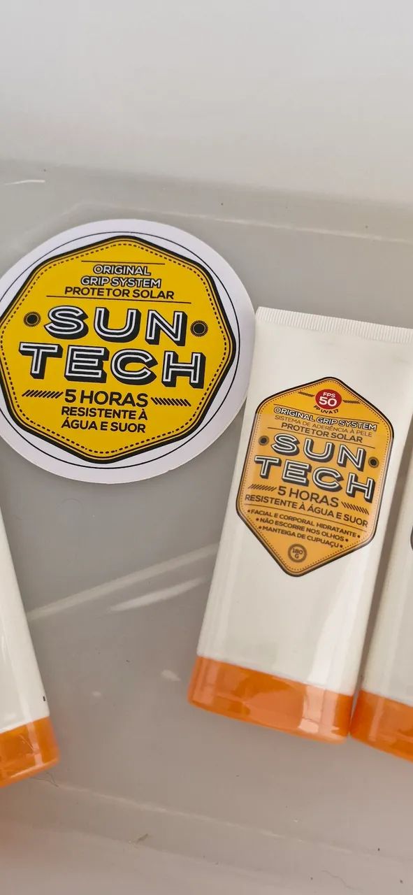 Protetor solar suntech 50fps 180g - Foto 2