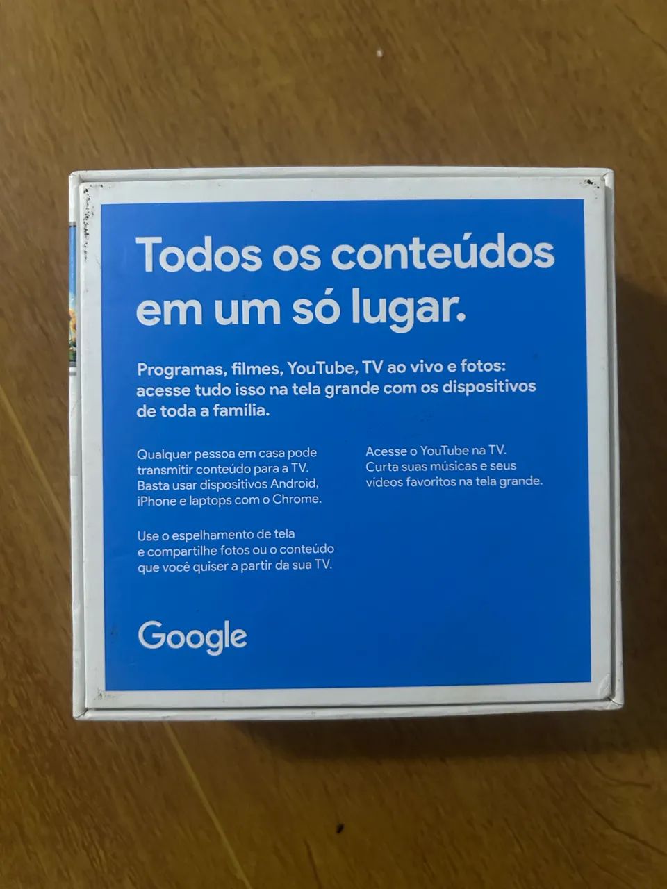 Chromecast da Google G1