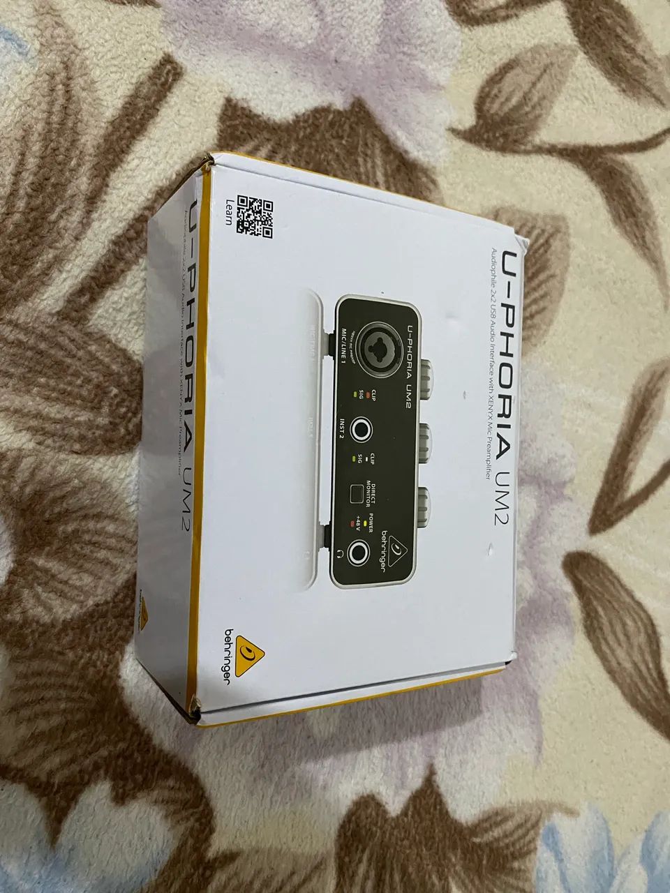 Interface de Áudio Behringer U-Phoria UM2 Preta - Foto 5