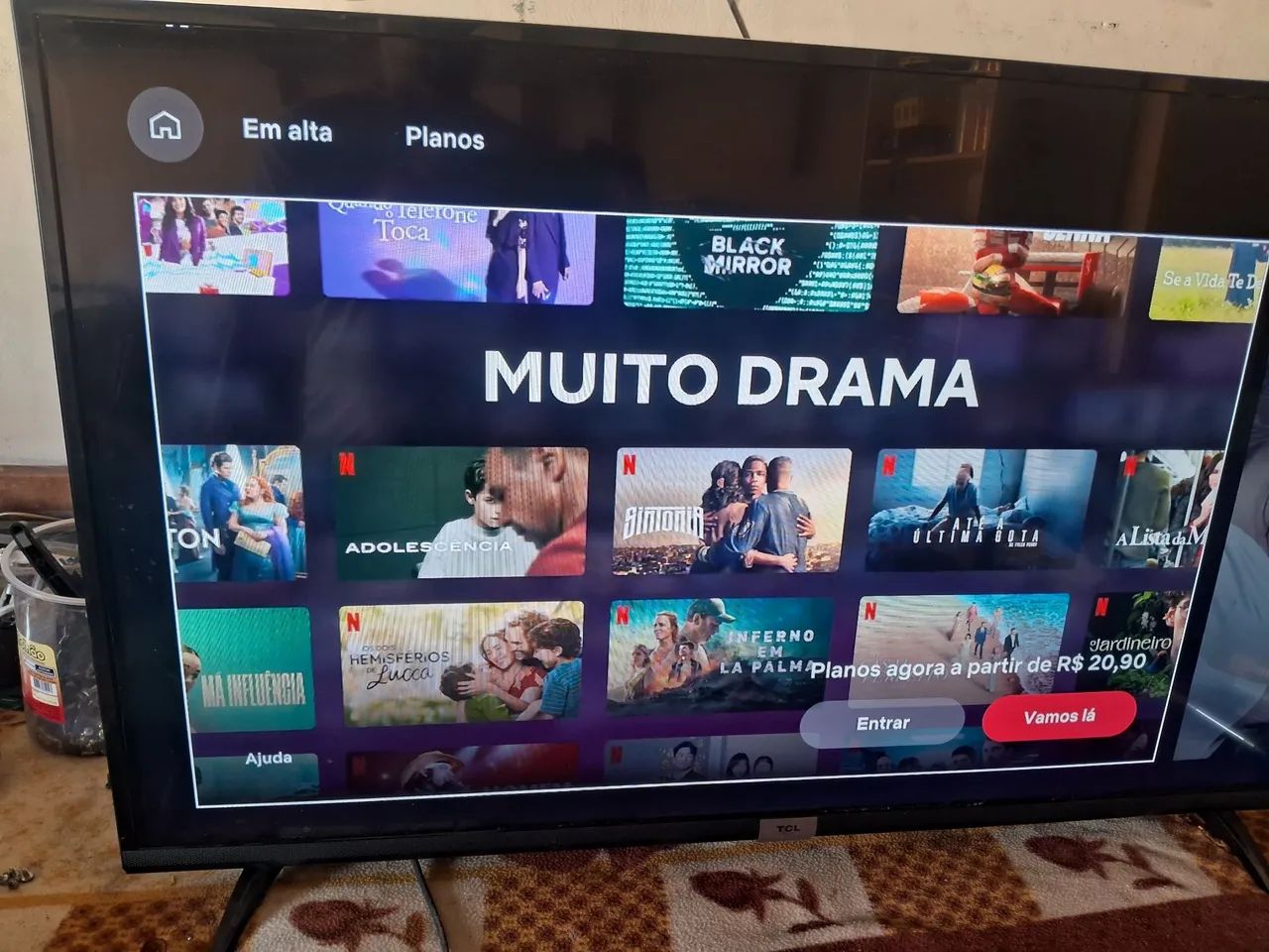 Smart tv tcl 43 polegadas  - Foto 4