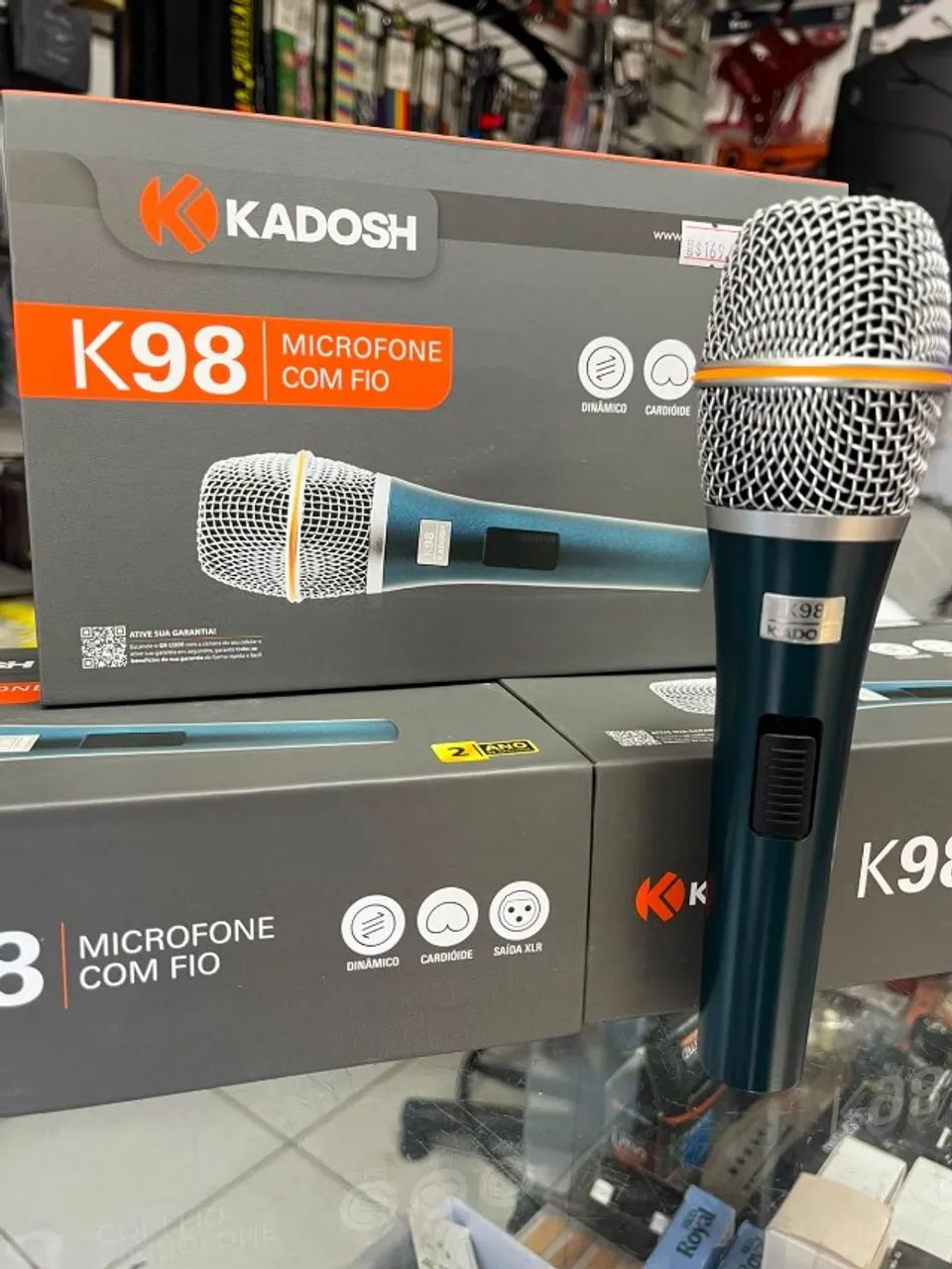 Microfone com Fio Kadosh K98 - Foto 2