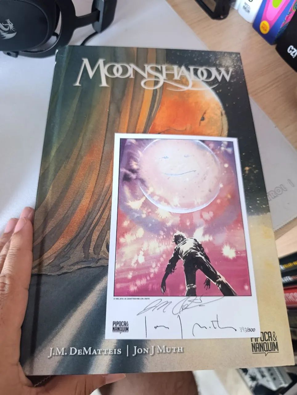 Moonshadow C/ bookplate autografado 