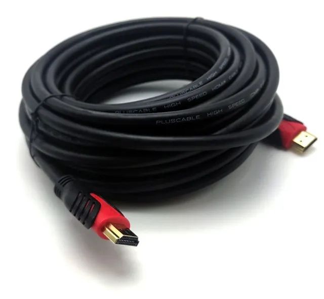 CABO HDMI V2.0 4K 3D 10 METROS PLUSCABLE PC-HDMI100M - Foto 3