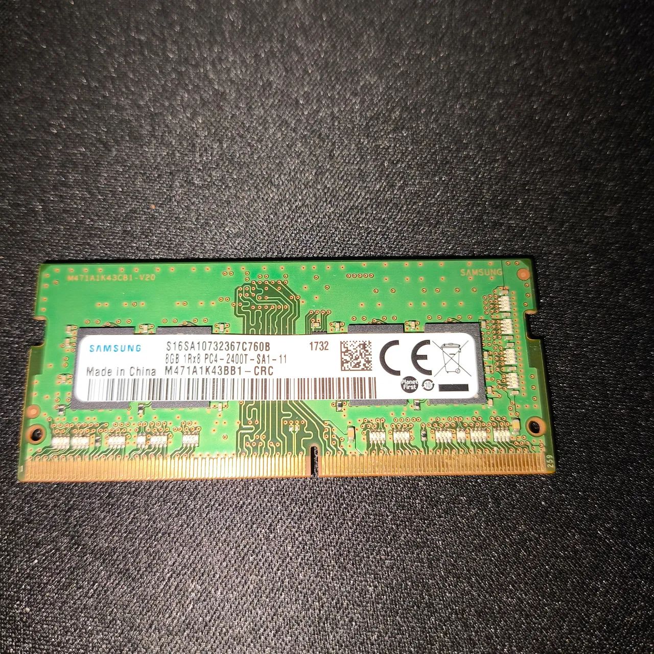 Memória RAM DDR4 8GBs SAMSUNG 
