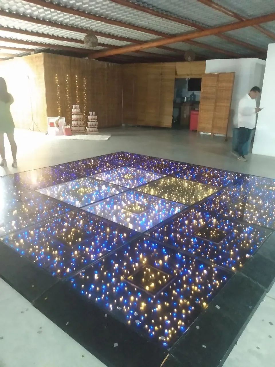 DJ Som Luz e Fumaça, Piso de Led Paris - Foto 5